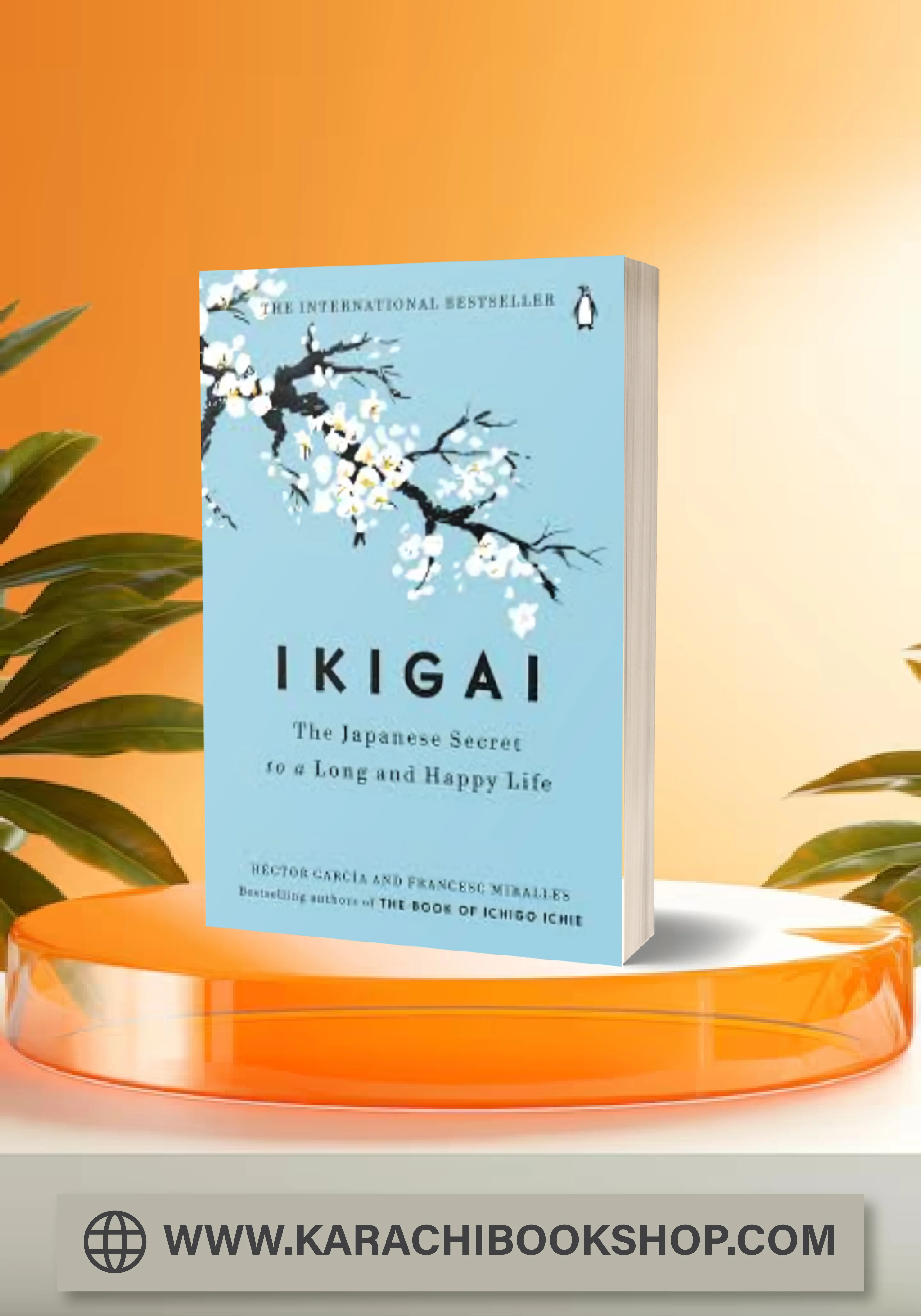 Ikigai: The Japanese Secret to a Long and Happy Life hard cover Original